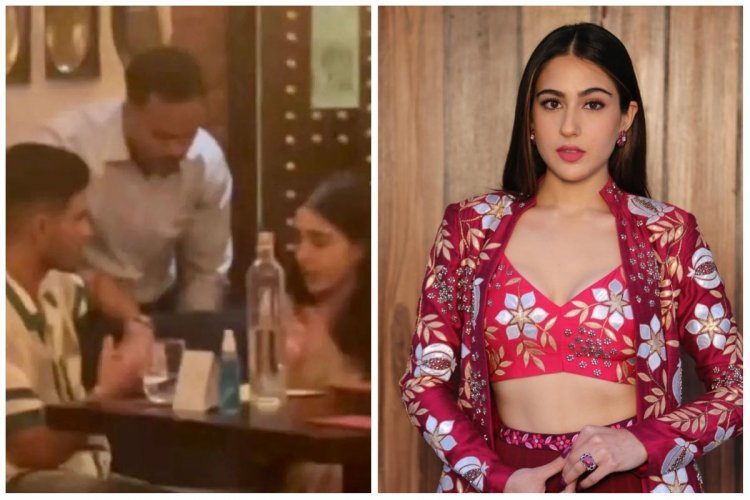 Sara Ali Khan is dating this cricketer! Why are fans surprised after seeing the photos of their dinner date?