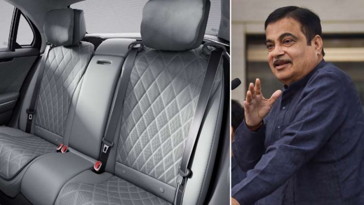 Big decision of the central government: People sitting in the back seat of the car will also have to wear seat belts