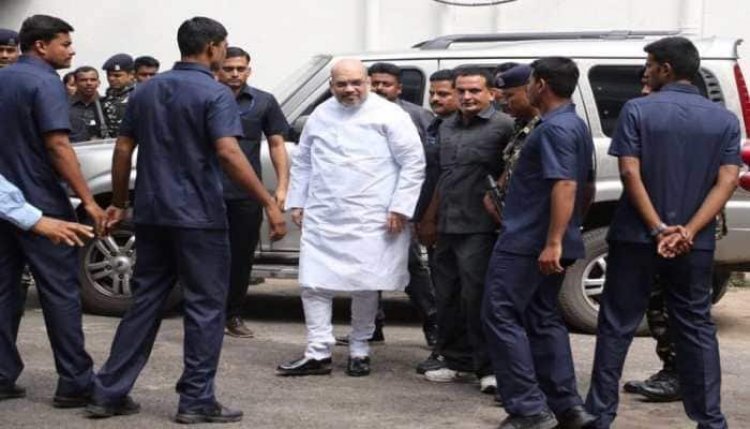 Security lapse during Amit Shah's visit to Mumbai, unknown person roaming around for hours
