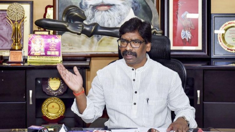 Jharkhand CM Hemant Soren questioned by ED today in illegal mining case, JMM workers preparing for protest