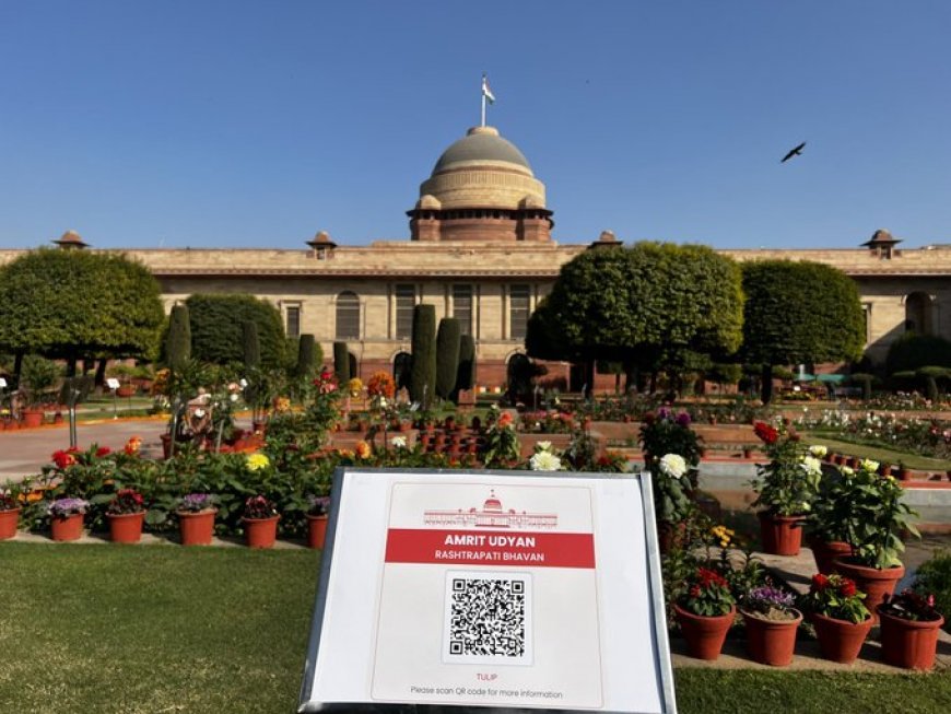 Rashtrapati Bhavan Mughal Garden renamed, will now be called Amrit Udyan