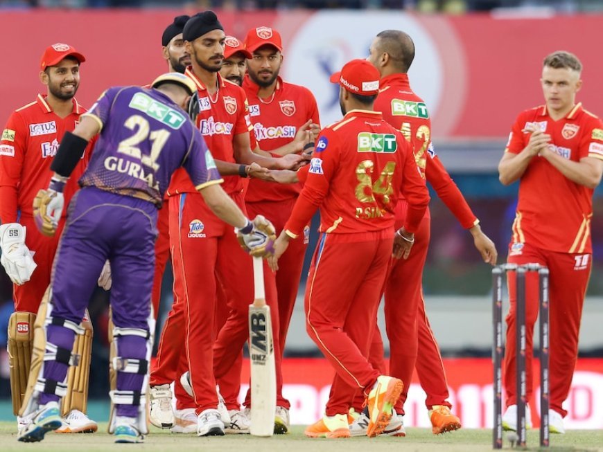 PBKS vs KKR: Punjab Kings beat Kolkata by 7 runs in rain-interrupted match         