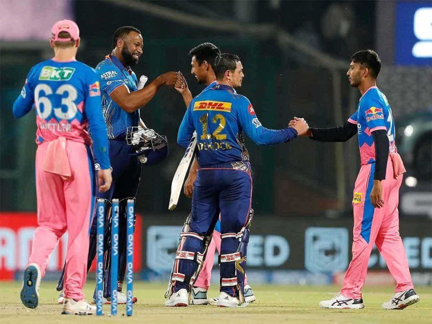 MI vs RR: Rajasthan Royals won the toss and chose to bat, both teams made these big changes