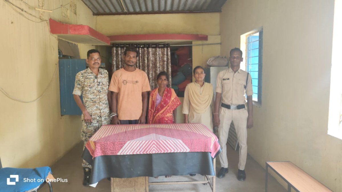 बस्तर पुलिस ने मामूली विवाद में वृद्ध की हत्या करने वाले दो आरोपियों को गिरफ्तार किया