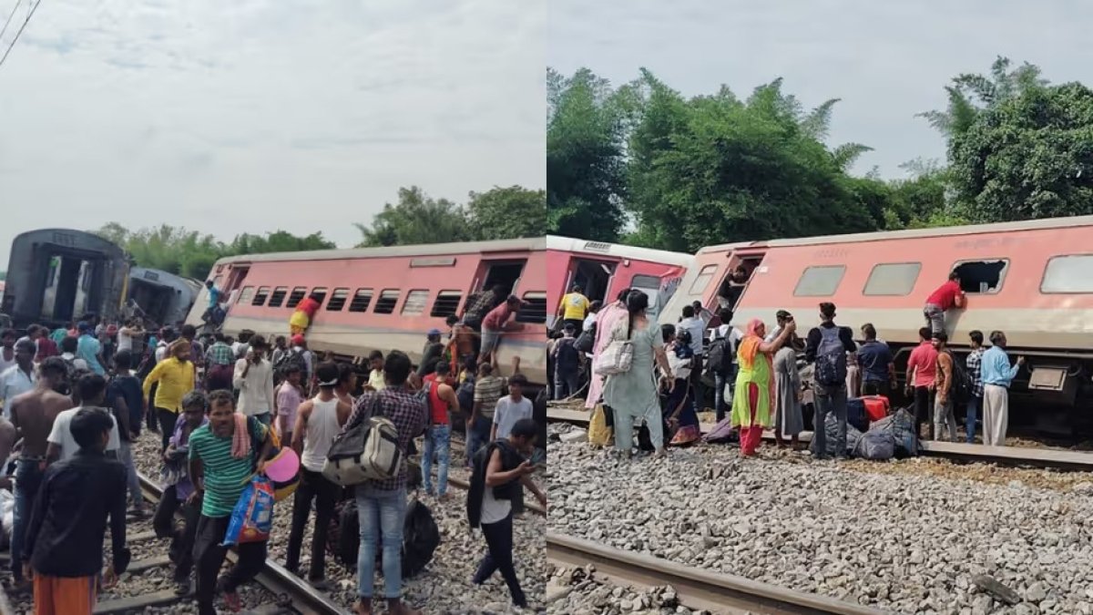 Gonda Train Accident : यूपी के गोंडा में डिब्रूगढ़ एक्सप्रेस के कई डिब्बे पटरी से उतरे, दो की मौत