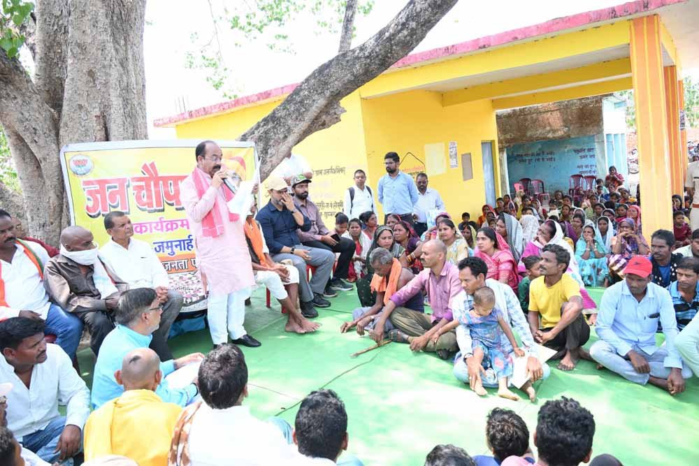 उपमुख्यमंत्री साव ने एटीआर क्षेत्र के गांवों में लगाई जनचौपाल