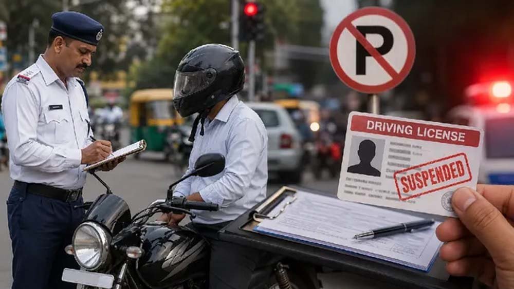 रांची में ट्रैफिक नियम तोड़ने वालों पर बड़ी कार्रवाई, जून में 1.24 लाख वाहनों का चालान रांची में ट्रैफिक नियम तोड़ने वालों पर बड़ी कार्रवाई, जून में 1.24 लाख वाहनों का चालान