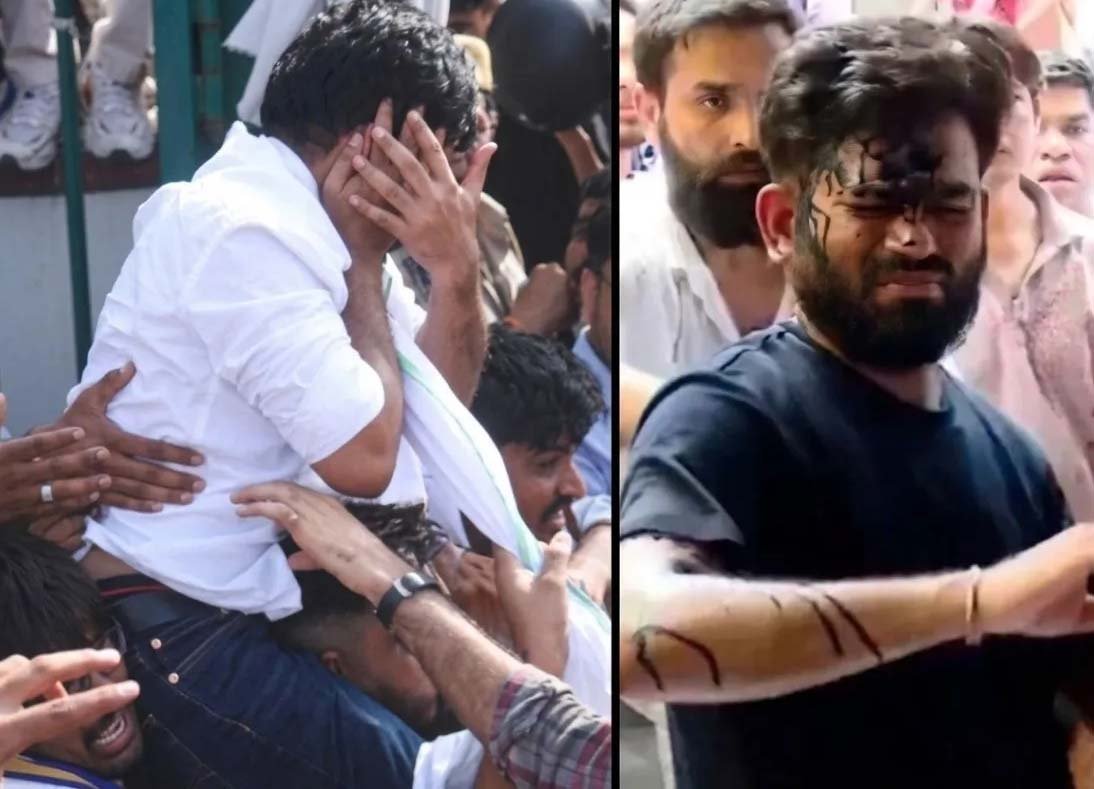 दिल्ली में अभिजीत दीपके पर स्याही फेंकी, जयपुर थप्पड़ कांड की याद ताजा दिल्ली में अभिजीत दीपके पर स्याही फेंकी, जयपुर थप्पड़ कांड की याद ताजा