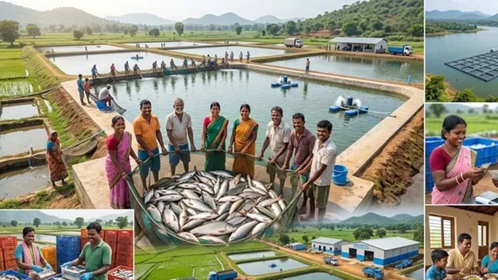 बायो फ्लाक तकनीक से झारखंड में मछली उत्पादन बढ़ा, किसानों की आय दोगुनी हुई बायो फ्लाक तकनीक से झारखंड में मछली उत्पादन बढ़ा, किसानों की आय दोगुनी हुई