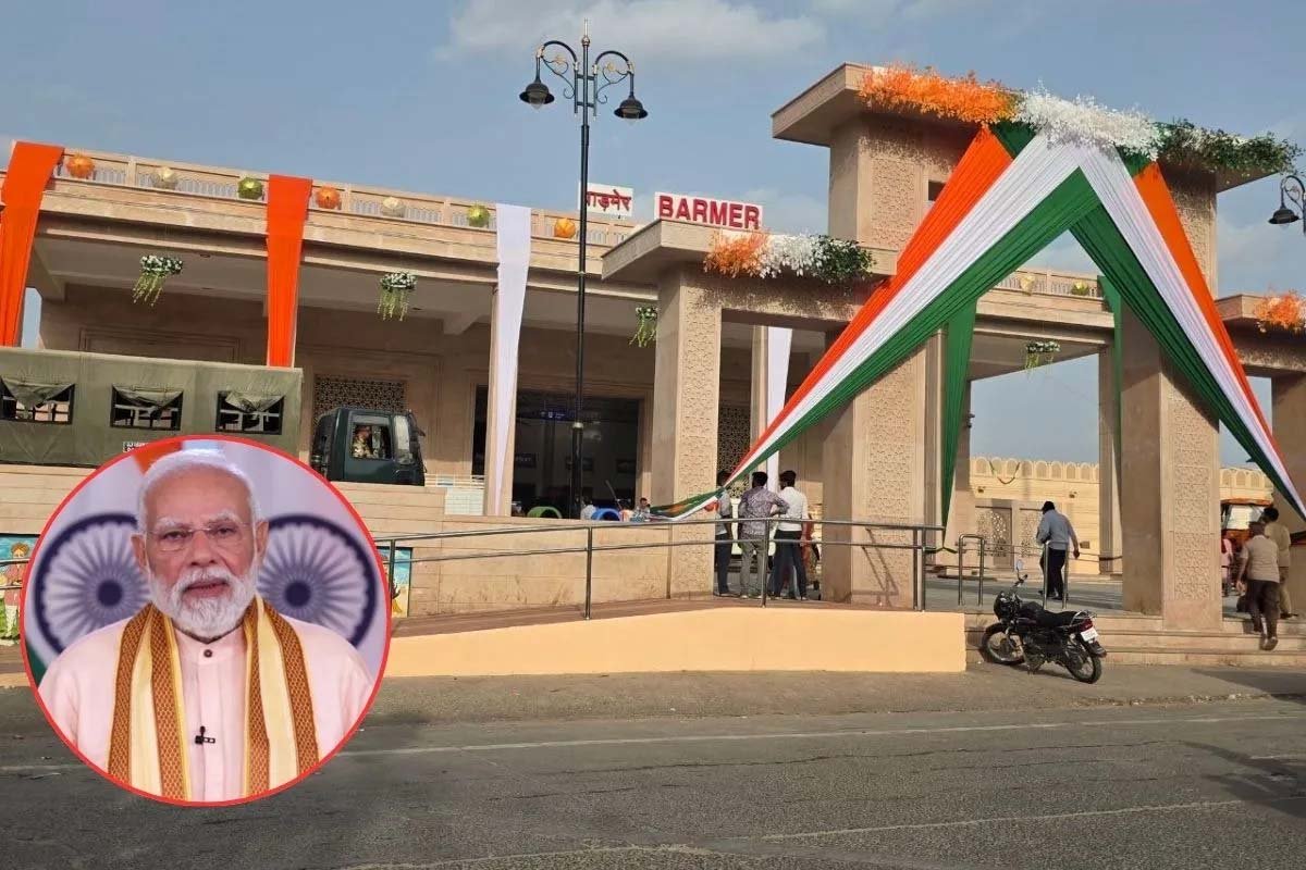 125 साल पुराने बाड़मेर रेलवे स्टेशन का बदला रूप, अमृत भारत योजना से नई पहचान 125 साल पुराने बाड़मेर रेलवे स्टेशन का बदला रूप, अमृत भारत योजना से नई पहचान