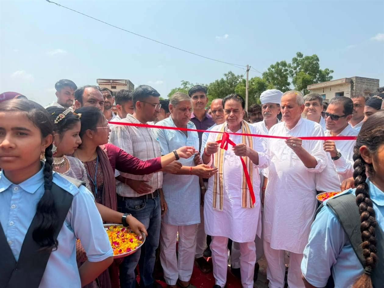 जोधपुर में 54 लाख के विकास कार्यों का लोकार्पण, मंत्री ने गिनाईं उपलब्धियां जोधपुर में 54 लाख के विकास कार्यों का लोकार्पण, मंत्री ने गिनाईं उपलब्धियां