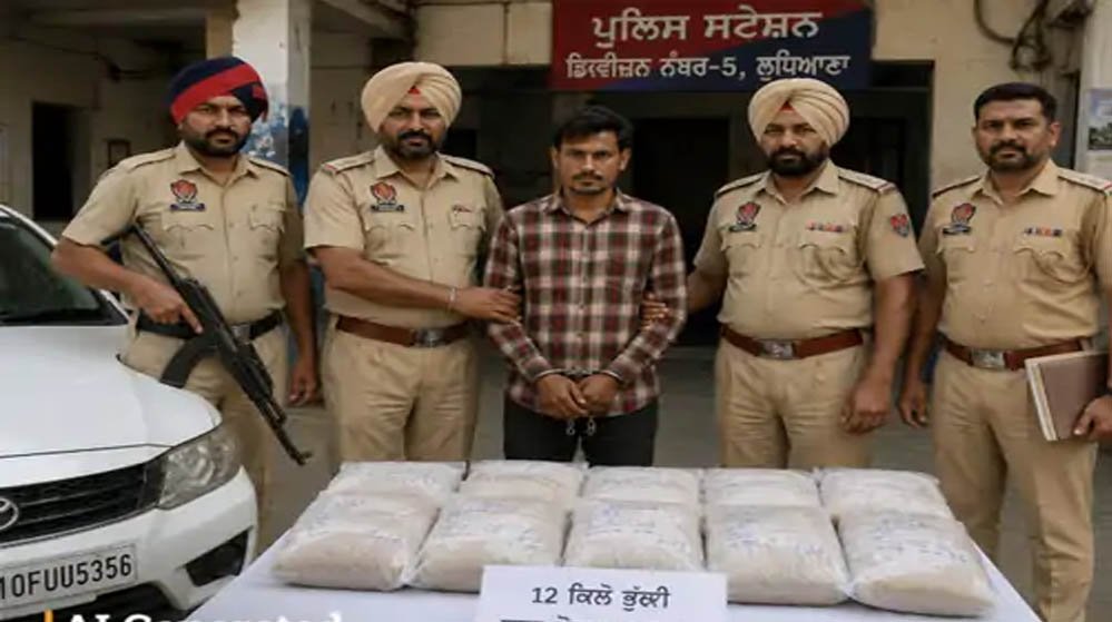 लुधियाना में पनबस ड्राइवर निकला नशा तस्कर, कार से 12 किलो भुक्की बरामद लुधियाना में पनबस ड्राइवर निकला नशा तस्कर, कार से 12 किलो भुक्की बरामद