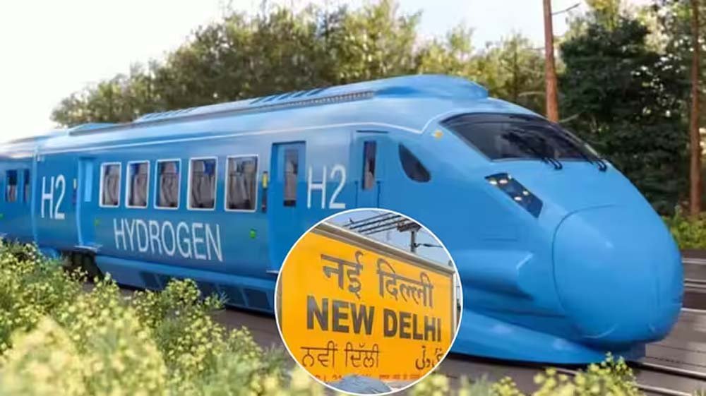 भारत की पहली हाइड्रोजन ट्रेन अब दिल्ली में करेगी ट्रायल भारत की पहली हाइड्रोजन ट्रेन अब दिल्ली में करेगी ट्रायल