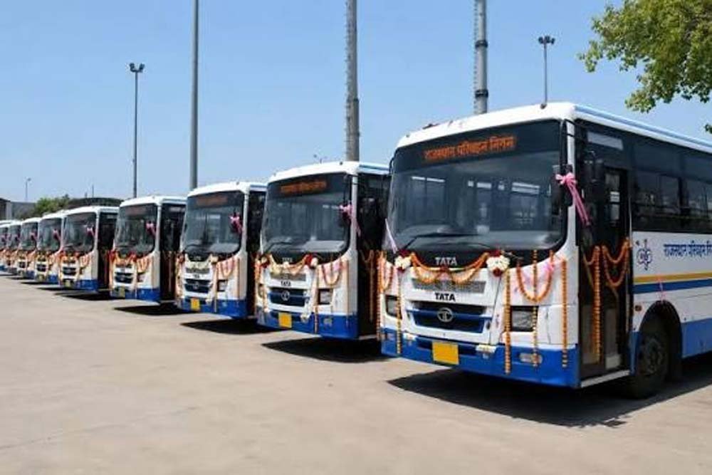 राजस्थान रोडवेज को मिली 144 नई ब्लू लाइन एक्सप्रेस बसों की सौगात राजस्थान रोडवेज को मिली 144 नई ब्लू लाइन एक्सप्रेस बसों की सौगात