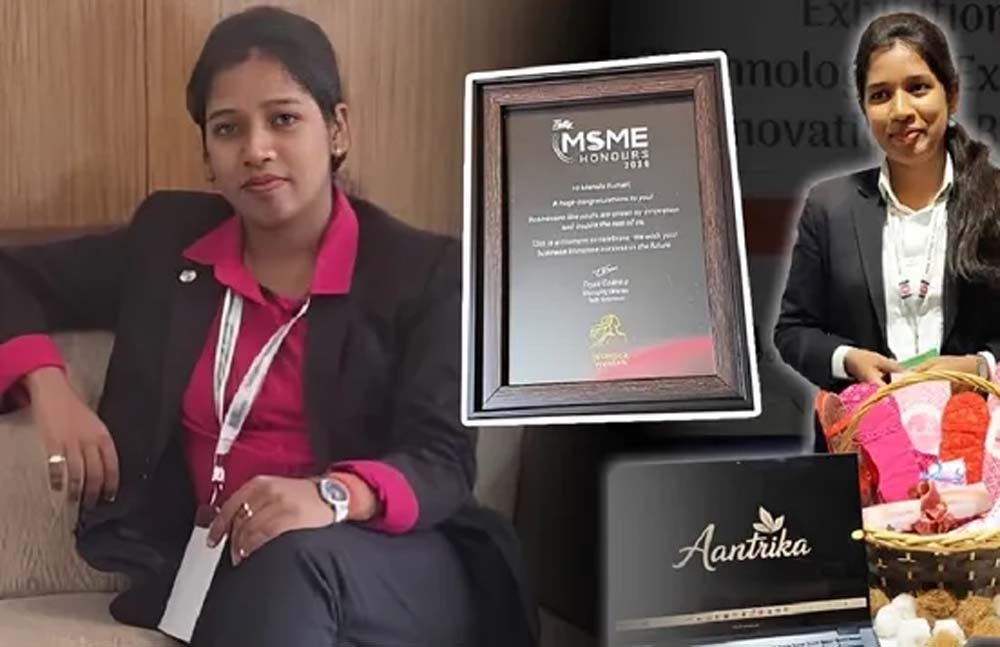 रांची की मानसी कुमारी को मिला टैली एमएसएमई वंडर वूमेन अवॉर्ड रांची की मानसी कुमारी को मिला टैली एमएसएमई वंडर वूमेन अवॉर्ड