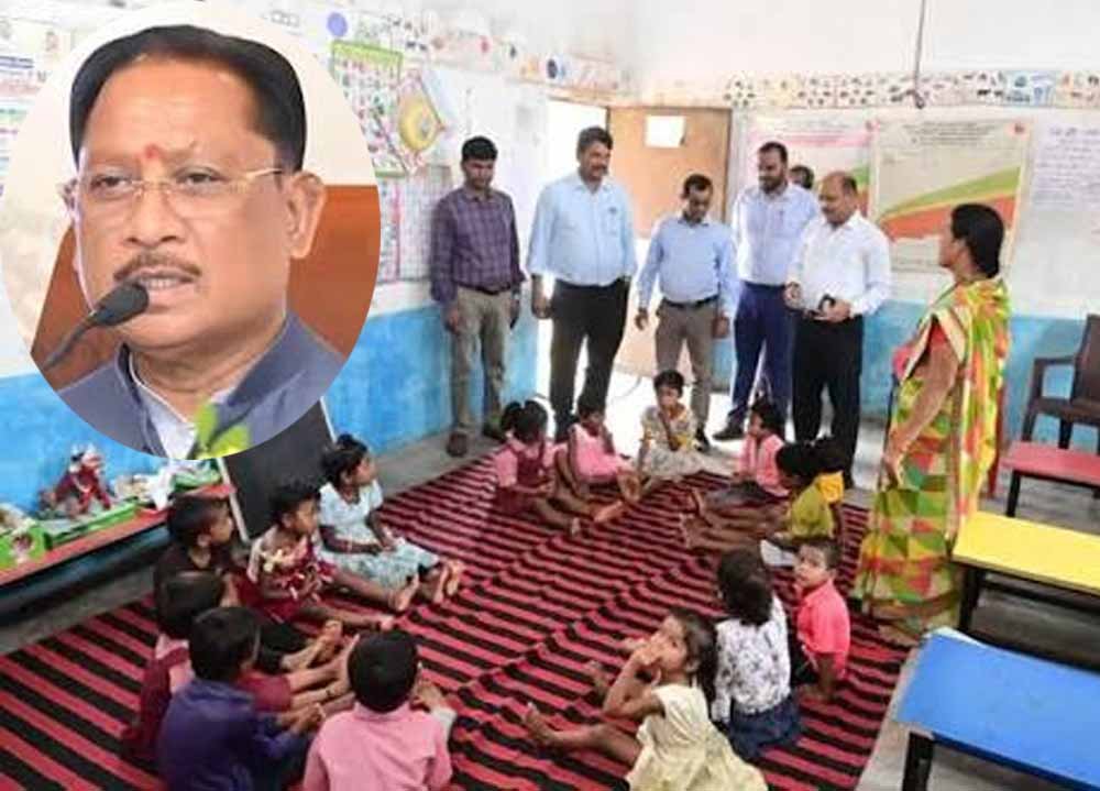 CM साय की पहल से वनांचल के पंडो बच्चों तक पहुंची शिक्षा, गांव में ही बनी विशेष पढ़ाई की व्यवस्था CM साय की पहल से वनांचल के पंडो बच्चों तक पहुंची शिक्षा, गांव में ही बनी विशेष पढ़ाई की व्यवस्था