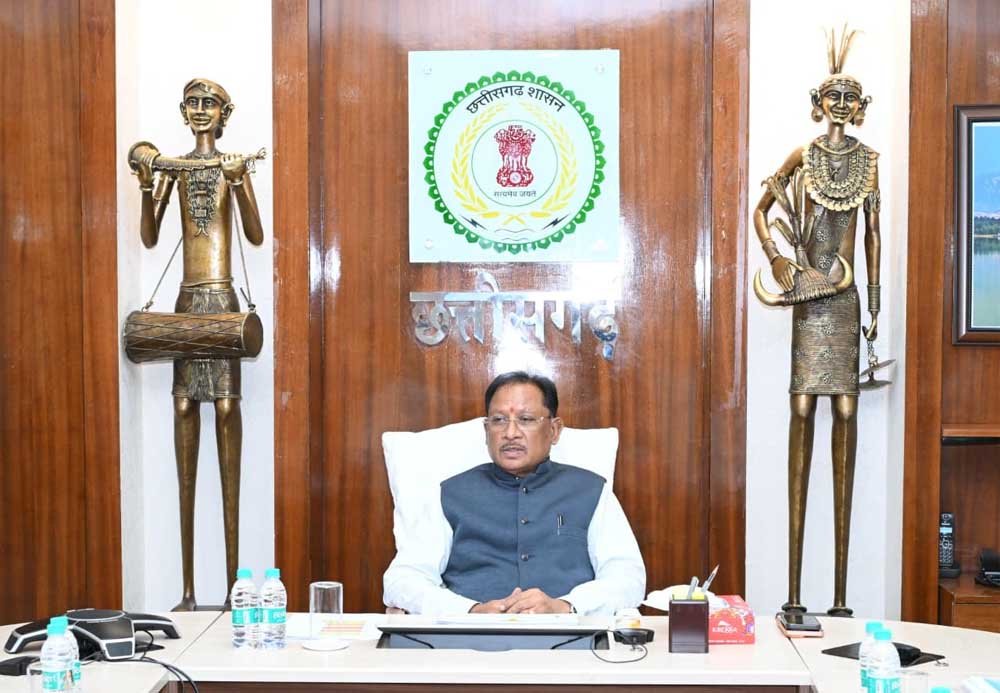 मुख्यमंत्री विष्णु देव साय के नेतृत्व में मंत्रिमंडल का दो दिवसीय ‘चिंतन शिविर 3.0’ का आयोजन 4 जुलाई से मुख्यमंत्री विष्णु देव साय के नेतृत्व में मंत्रिमंडल का दो दिवसीय ‘चिंतन शिविर 3.0’ का आयोजन 4 जुलाई से