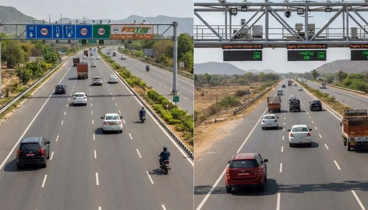 NH-48 पर बड़ा बदलाव, गुरुग्राम-जयपुर हाईवे हुआ बैरियर-फ्री, टोल ऑटोमैटिक कटेगा NH-48 पर बड़ा बदलाव, गुरुग्राम-जयपुर हाईवे हुआ बैरियर-फ्री, टोल ऑटोमैटिक कटेगा