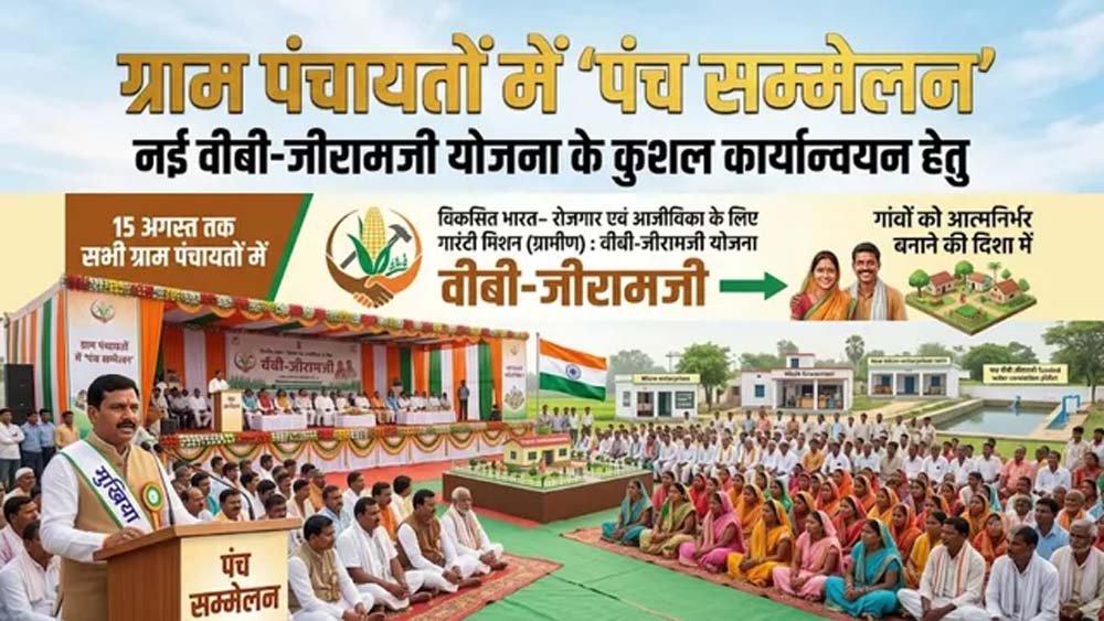 बिहार की सभी पंचायतों में होगा पंच सम्मेलन, 15 अगस्त तक चलेगा जागरूकता अभियान बिहार की सभी पंचायतों में होगा पंच सम्मेलन, 15 अगस्त तक चलेगा जागरूकता अभियान