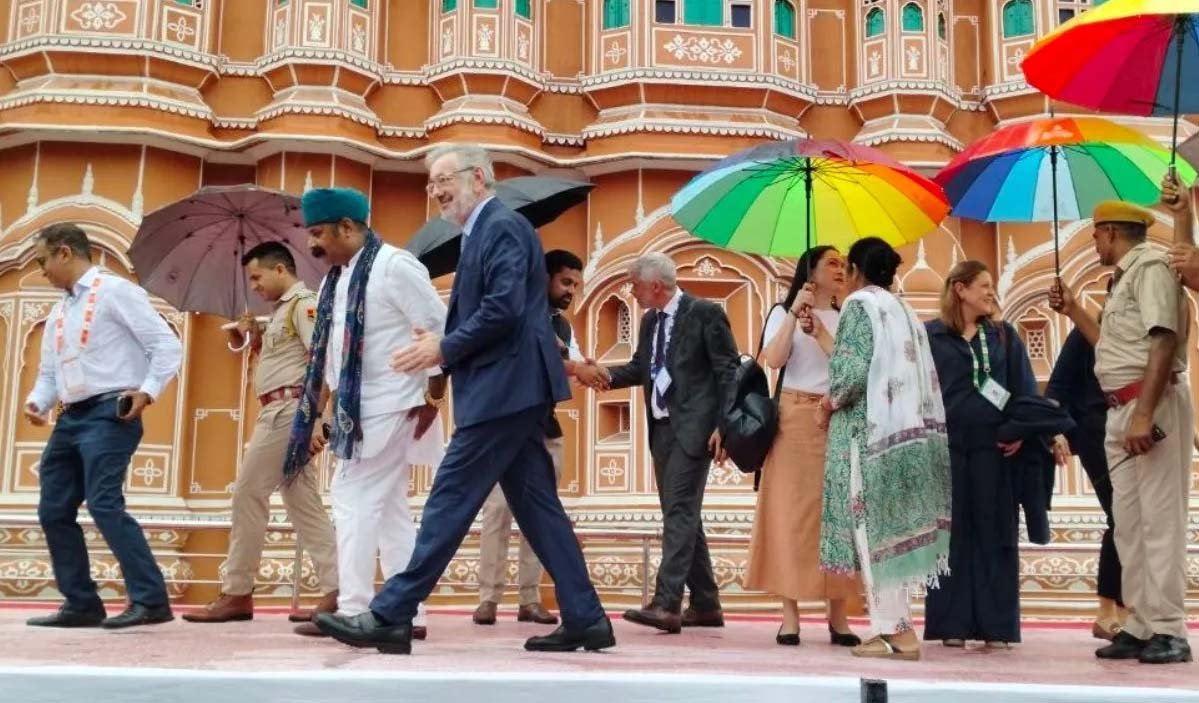 उदयपुर में ब्रिक्स सम्मेलन आज, 15 देशों के प्रतिनिधि होंगे शामिल उदयपुर में ब्रिक्स सम्मेलन आज, 15 देशों के प्रतिनिधि होंगे शामिल