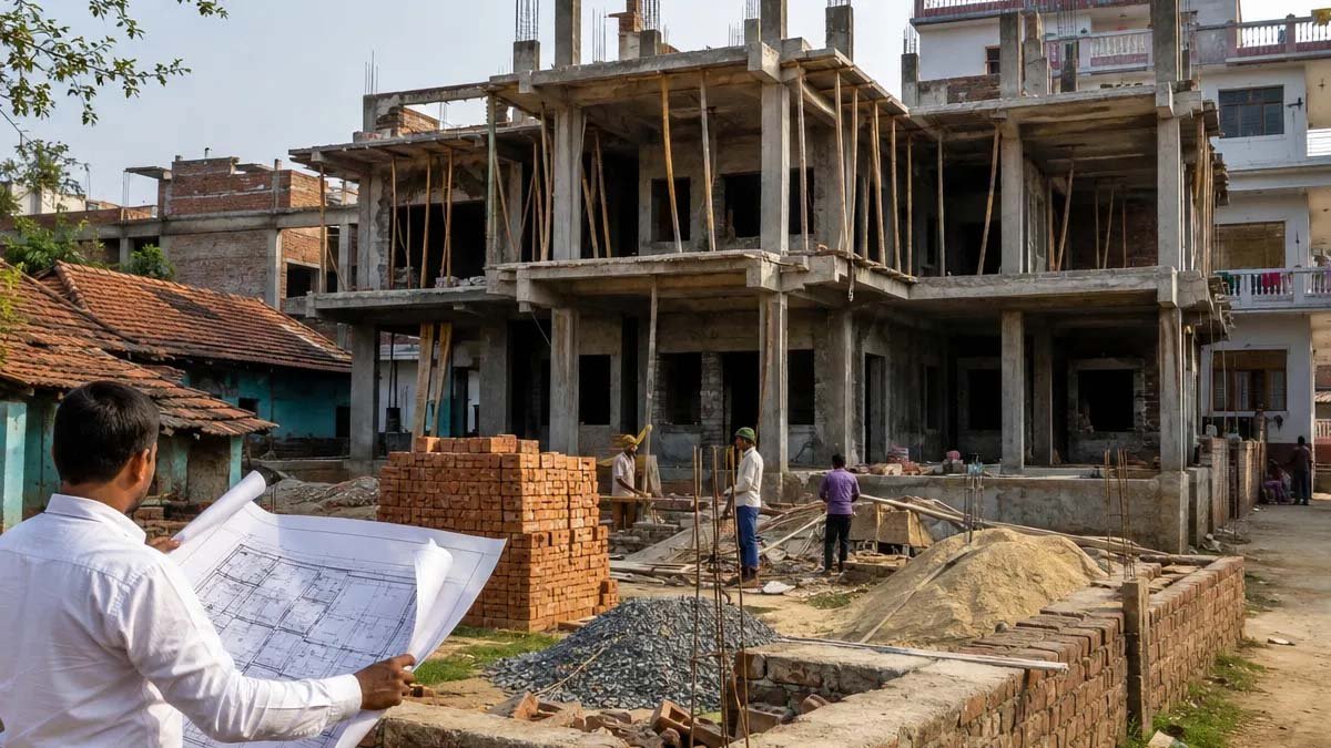 बिहार के गांवों में बड़े मकान बनाने के नियम बदलेंगे! 500 वर्गमीटर से ज्यादा निर्माण पर लगेगी निगरानी