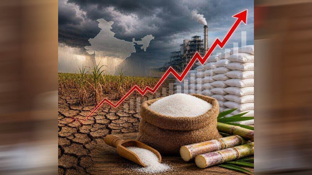 त्योहारों से पहले चीनी हुई महंगी, 9% तक बढ़े दाम; सरकार ने लगाई स्टॉक लिमिट त्योहारों से पहले चीनी हुई महंगी, 9% तक बढ़े दाम; सरकार ने लगाई स्टॉक लिमिट