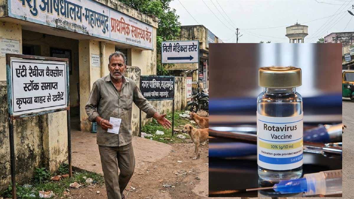 महासमुंद के अस्पतालों में पहुंची रोटावायरस वैक्सीन की खेप, बच्चों को मिलेगा संक्रमण से बचाव