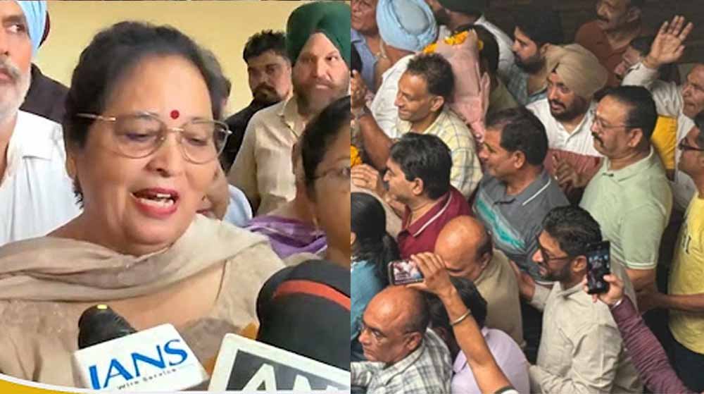 होशियारपुर को मिली पहली महिला मेयर, प्रवीण सैनी के नाम पर लगी मुहर होशियारपुर को मिली पहली महिला मेयर, प्रवीण सैनी के नाम पर लगी मुहर
