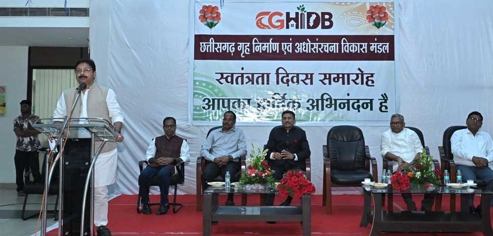 छत्तीसगढ़ गृह निर्माण एवं अधोसंरचना विकास मंडल की समस्त योजनाओं की पात्र आबंटित संपत्तियों पर लागू होगी छूट–अध्यक्ष अनुराग सिंह देव छत्तीसगढ़ गृह निर्माण एवं अधोसंरचना विकास मंडल की समस्त योजनाओं की पात्र आबंटित संपत्तियों पर लागू होगी छूट–अध्यक्ष अनुराग सिंह देव