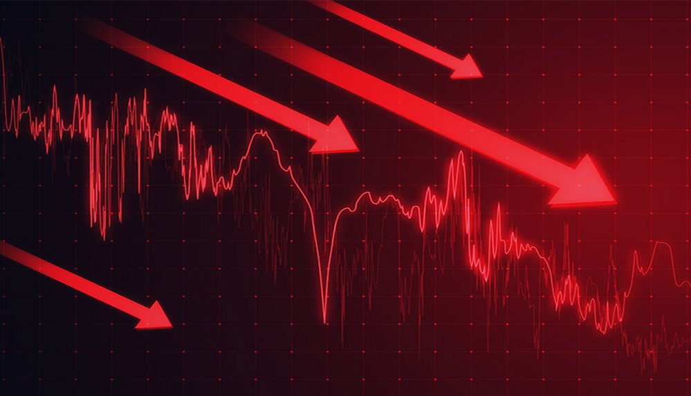 Stock Market Down: हफ्ते के पहले दिन शेयर बाजार में हाहाकार, सेंसेक्स 500 अंक टूटा; IT-टेक स्टॉक्स में भारी गिरावट Stock Market Down: हफ्ते के पहले दिन शेयर बाजार में हाहाकार, सेंसेक्स 500 अंक टूटा; IT-टेक स्टॉक्स में भारी गिरावट